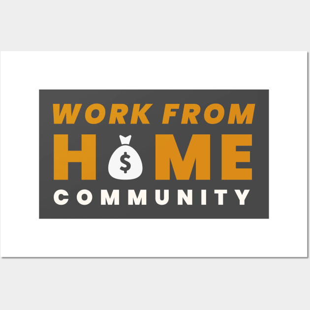 Work from home Wall Art by Tekad Rasa